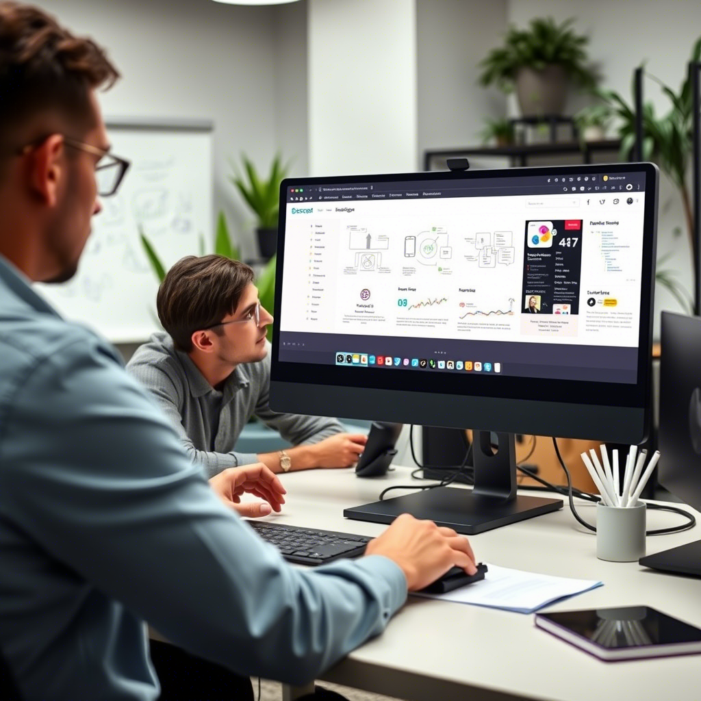 Website design and development Afton